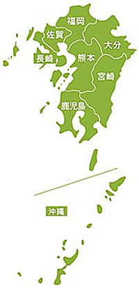 九州と沖縄地方の画像
